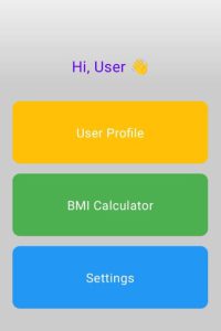 User Project App